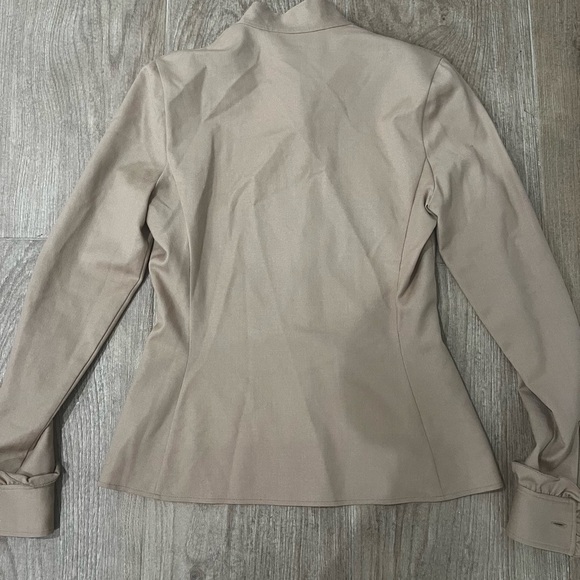 Miu Miu Button Down Ruffle Cuff Sleeve Blouse - Picture 7 of 8